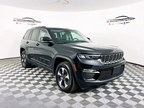 Black 2023 Jeep Grand Cherokee 4xe for sale in Saint Marys, OH