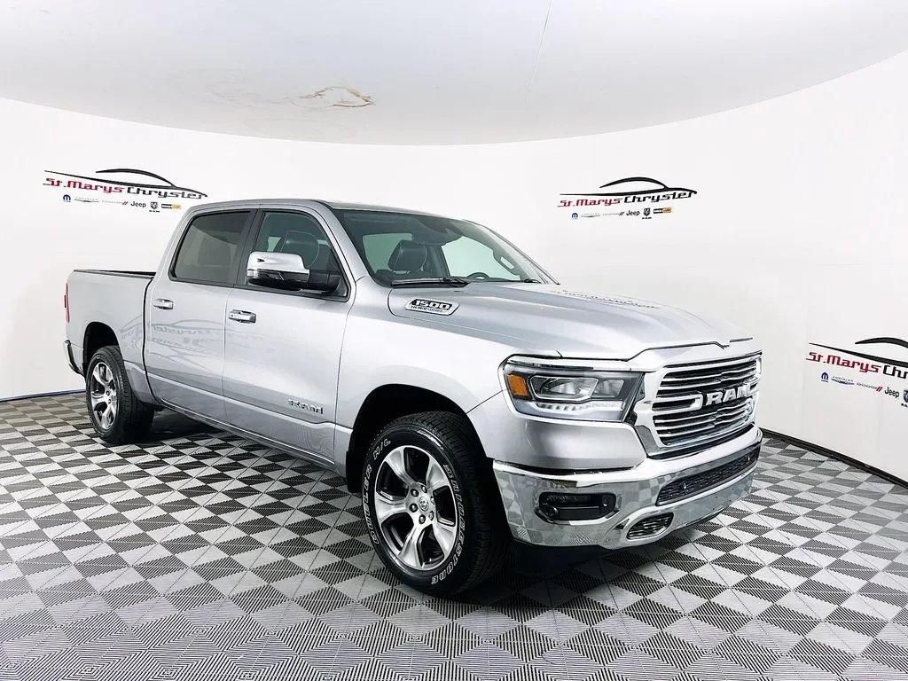 Silver 2023 Ram 1500 Laramie for sale in Saint Marys, OH