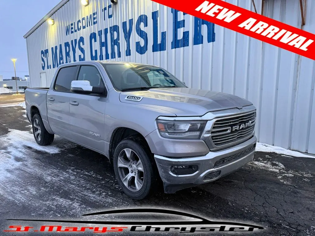 Silver 2023 Ram 1500 Laramie for sale in Saint Marys, OH