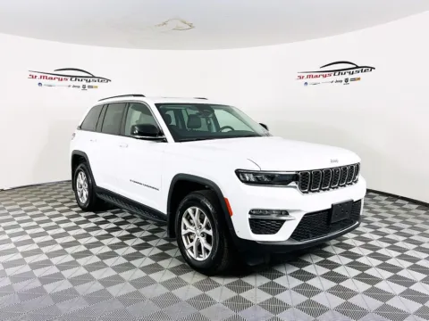 White 2022 Jeep Grand Cherokee Limited for sale in Saint Marys, OH
