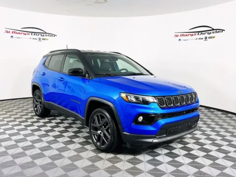 Blue 2026 Jeep Compass Limited for sale in Saint Marys, OH