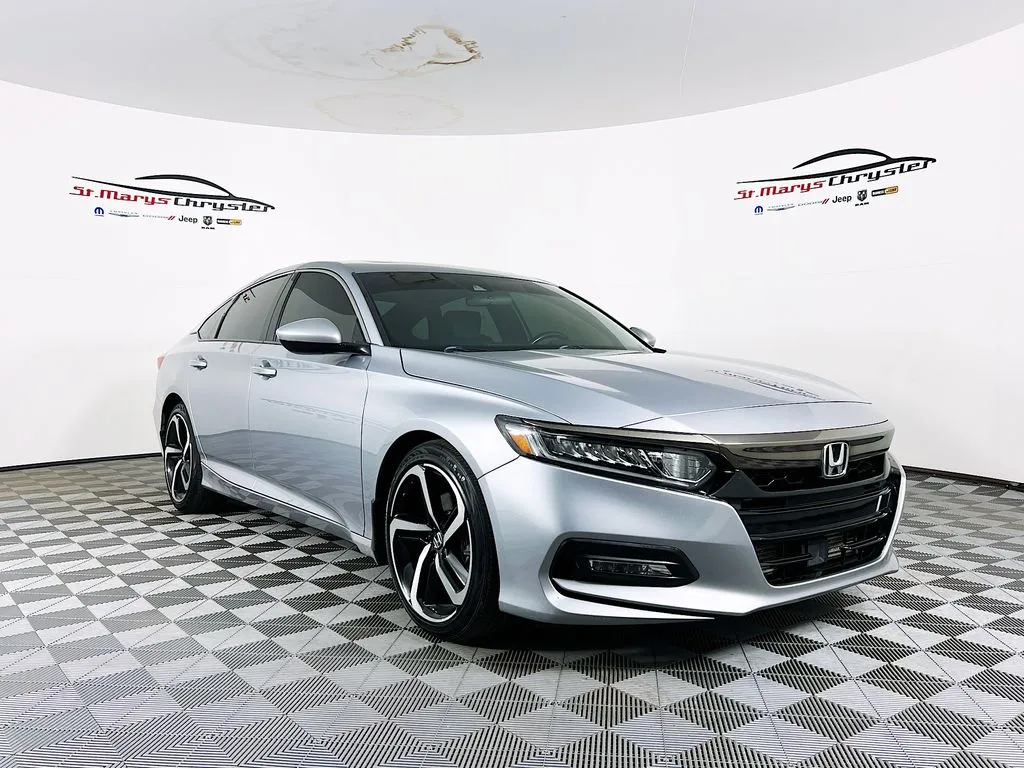 Silver 2020 Honda Accord Sport 2.0T for sale in Saint Marys, OH