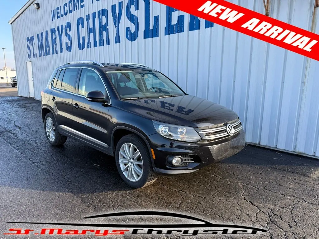 Black 2013 Volkswagen Tiguan S for sale in Saint Marys, OH