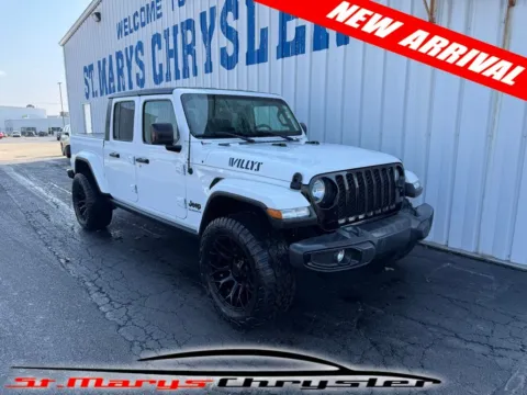 White 2021 Jeep Gladiator Willys for sale in Saint Marys, OH