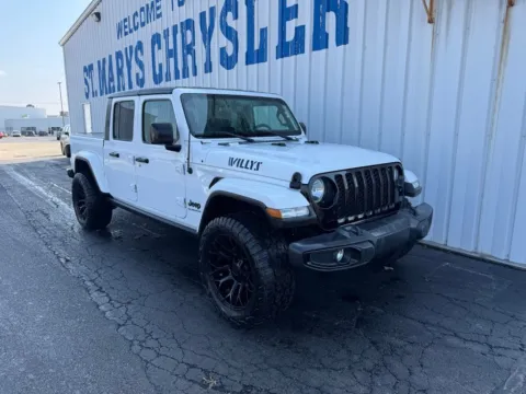 White 2021 Jeep Gladiator Willys for sale in Saint Marys, OH