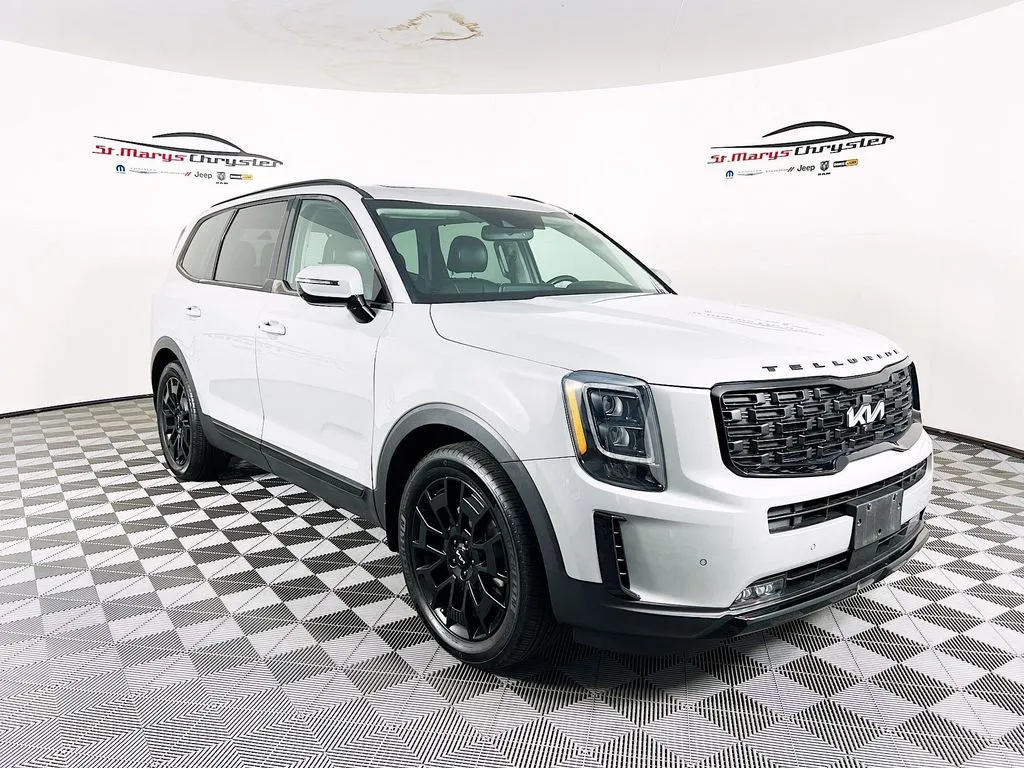 Gray 2022 Kia Telluride SX for sale in Saint Marys, OH