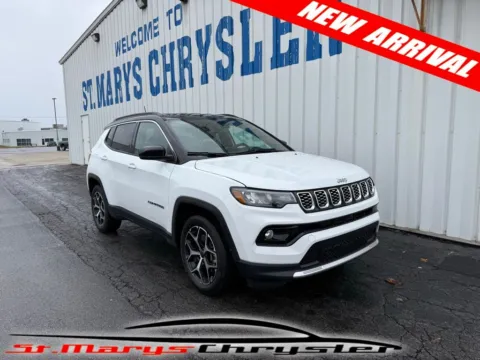 White 2025 Jeep Compass Limited for sale in Saint Marys, OH