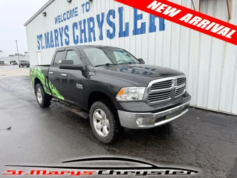 Black 2017 Ram 1500 Big Horn for sale in Saint Marys, OH