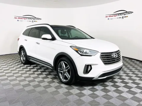 White 2019 Hyundai Santa Fe XL Limited for sale in Saint Marys, OH
