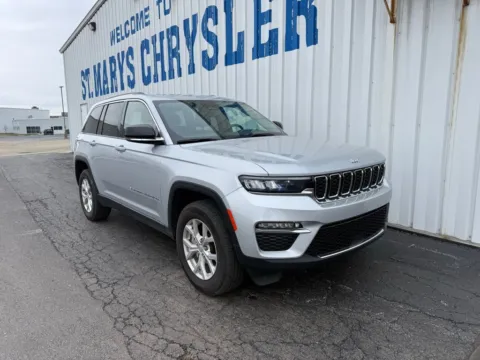 Silver 2023 Jeep Grand Cherokee Limited for sale in Saint Marys, OH