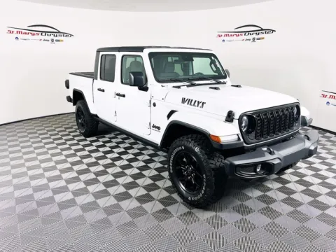 White 2024 Jeep Gladiator Willys for sale in Saint Marys, OH