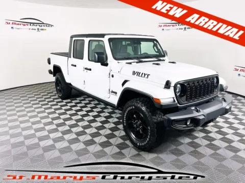 White 2024 Jeep Gladiator Willys for sale in Saint Marys, OH