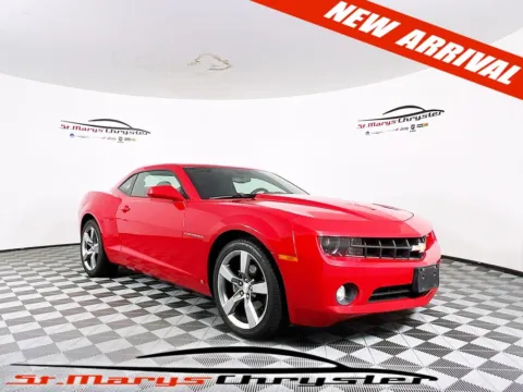Red 2010 Chevrolet Camaro 1LT for sale in Saint Marys, OH