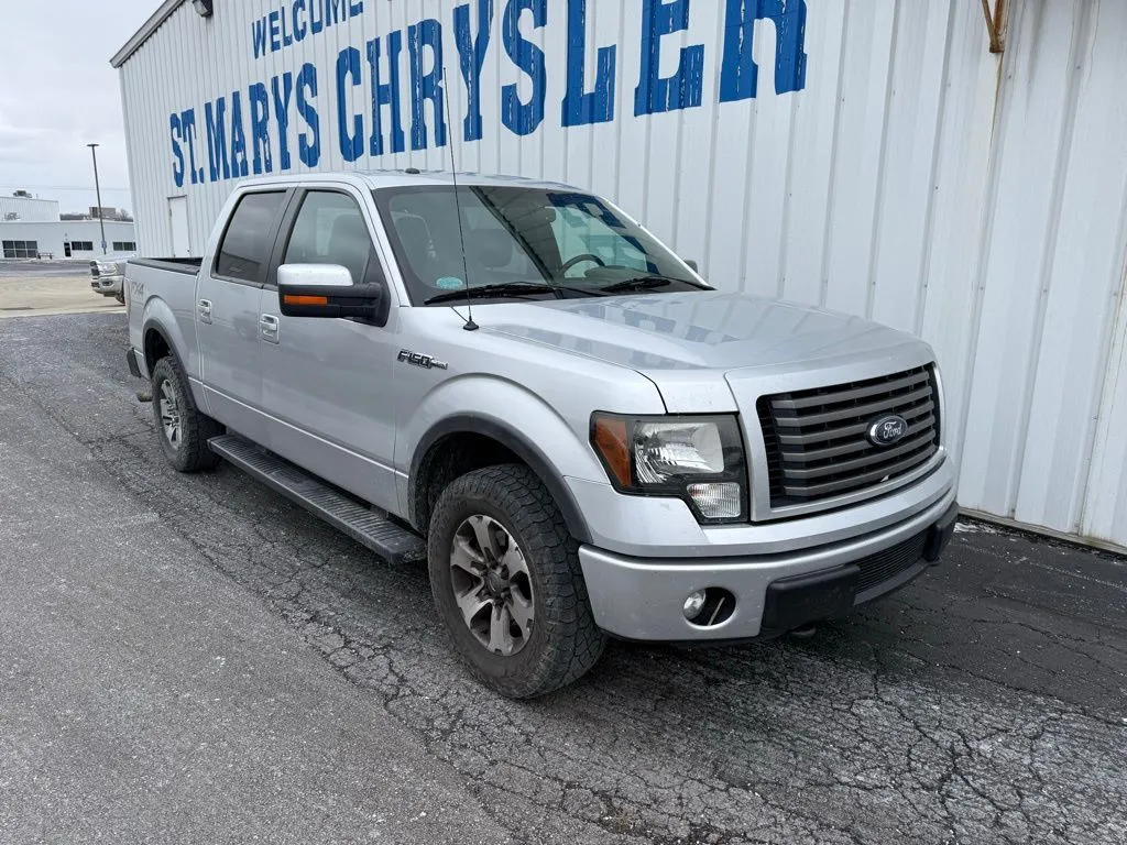 Silver 2012 Ford F-150 XLT for sale in Saint Marys, OH