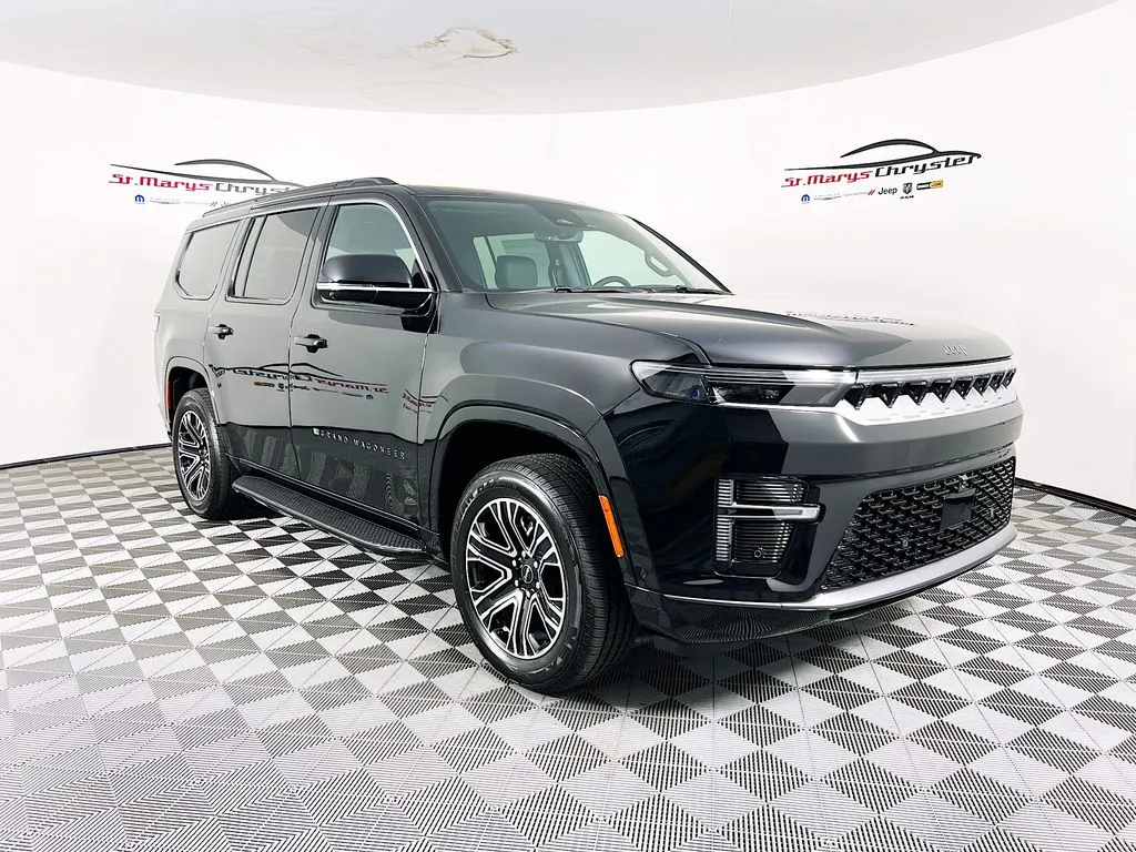 Black 2026 Jeep Grand Wagoneer for sale in Saint Marys, OH