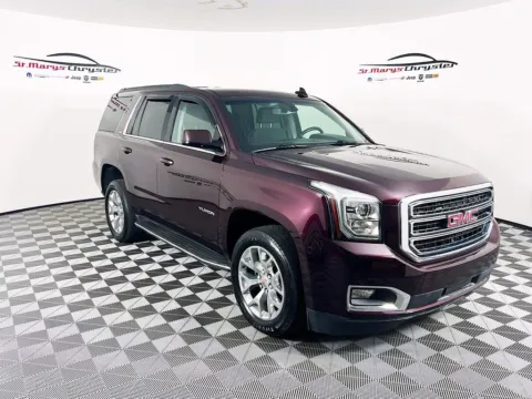 Black 2017 GMC Yukon SLE for sale in Saint Marys, OH