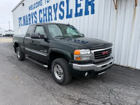 Green 2004 GMC Sierra 2500HD SLT for sale in Saint Marys, OH