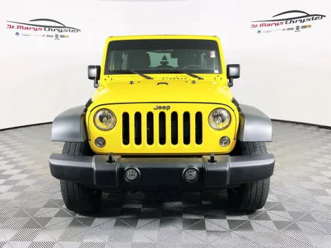 Another view of 2015 Jeep Wrangler Unlimited Sport for sale in Saint Marys, OH at St. Marys CDJR