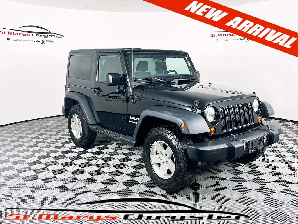 Black 2011 Jeep Wrangler Sport for sale in Saint Marys, OH