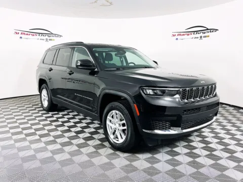 Black 2023 Jeep Grand Cherokee L Laredo for sale in Saint Marys, OH