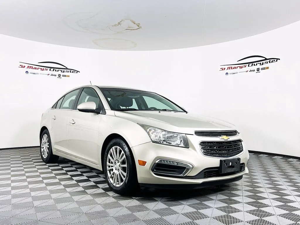 Used 2015 Chevrolet Cruze ECO with VIN 1G1PJ5SB4F7209127 for sale in Saint Marys, OH