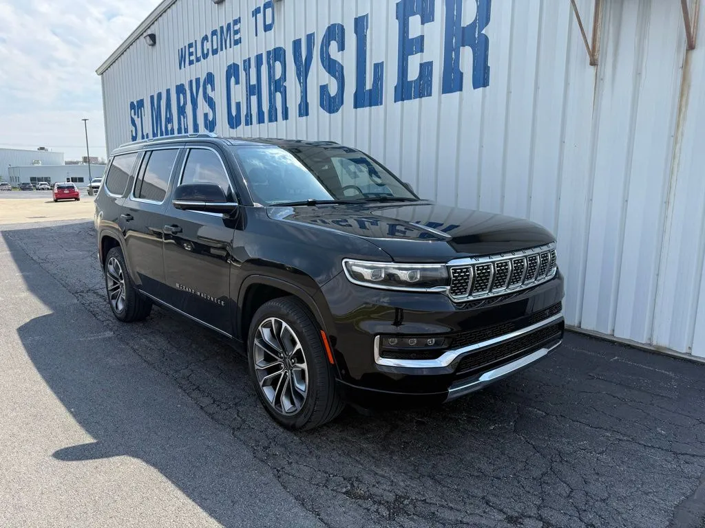 Black 2023 Jeep Grand Wagoneer Series III for sale in Saint Marys, OH