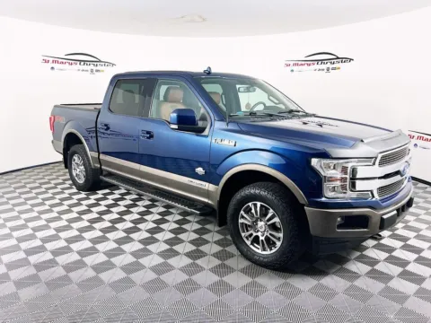 Blue 2018 Ford F-150 King Ranch for sale in Saint Marys, OH