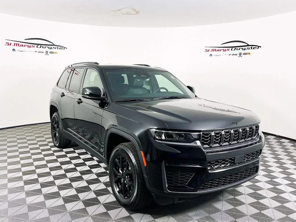 Black 2026 Jeep Grand Cherokee Altitude for sale in Saint Marys, OH