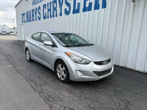 Silver 2013 Hyundai Elantra GLS for sale in Saint Marys, OH