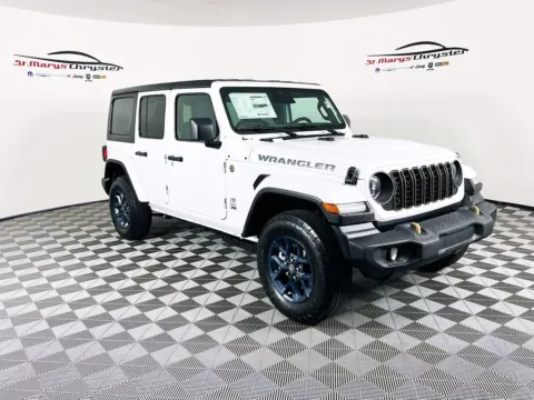 White 2026 Jeep Wrangler 85th Anniversary Edition for sale in Saint Marys, OH