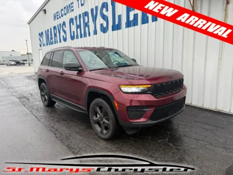Red 2024 Jeep Grand Cherokee Altitude for sale in Saint Marys, OH