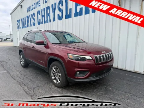 Red 2021 Jeep Cherokee Latitude Plus for sale in Saint Marys, OH