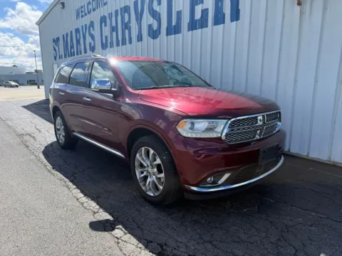 Red 2017 Dodge Durango Citadel for sale in Saint Marys, OH