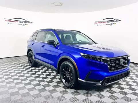 Blue 2023 Honda CR-V Hybrid Sport for sale in Saint Marys, OH