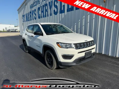 White 2019 Jeep Compass Sport for sale in Saint Marys, OH