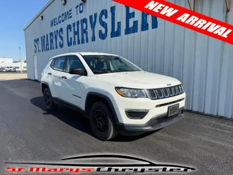 White 2019 Jeep Compass Sport for sale in Saint Marys, OH