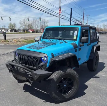 Another view of 2017 Jeep Wrangler Sport for sale in Saint Marys, OH at St. Marys CDJR