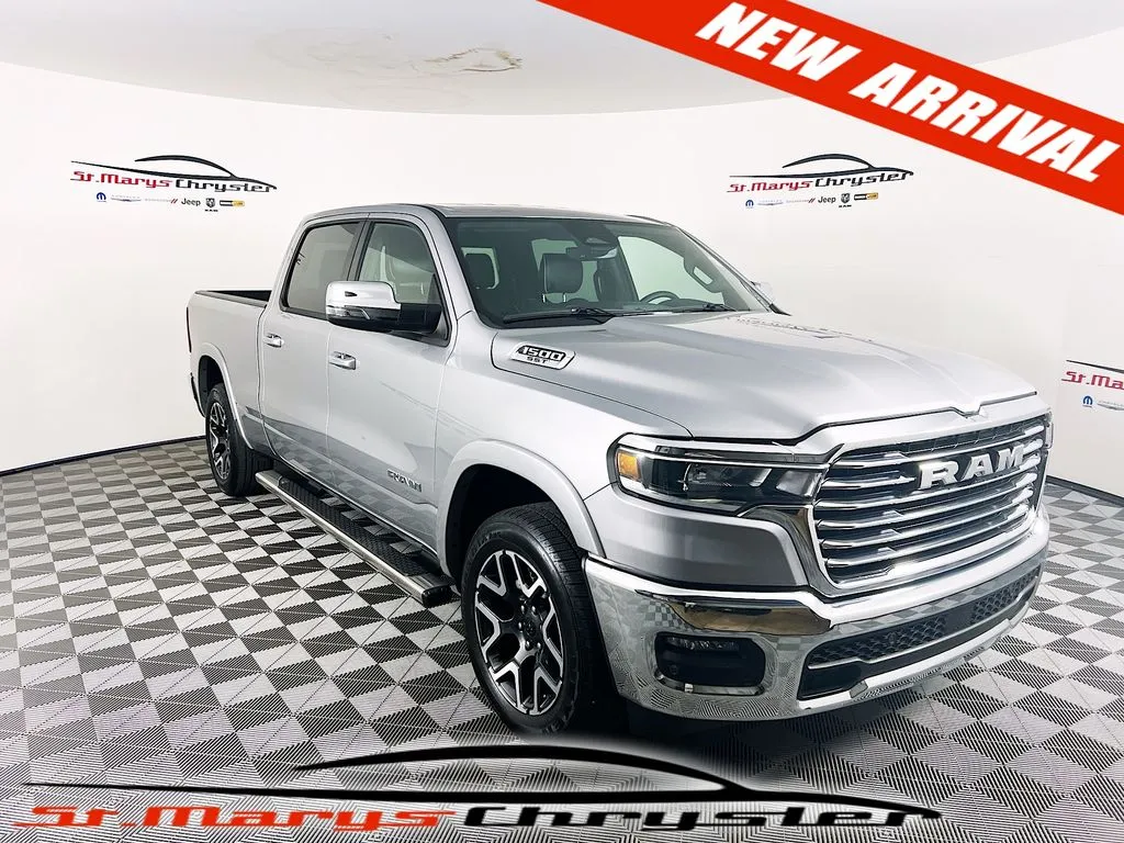 Silver 2025 Ram 1500 Laramie for sale in Saint Marys, OH