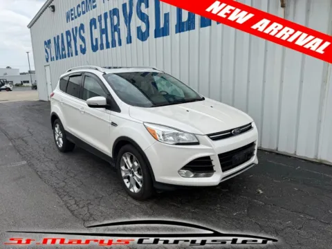 White 2016 Ford Escape Titanium for sale in Saint Marys, OH