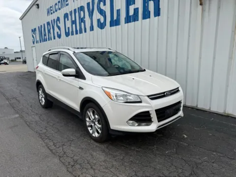 White 2016 Ford Escape Titanium for sale in Saint Marys, OH