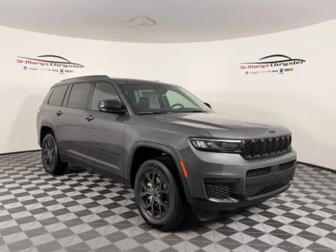 Gray 2025 Jeep Grand Cherokee L Altitude for sale in Saint Marys, OH