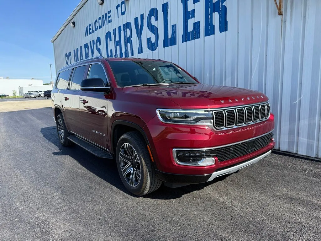 Red 2024 Jeep Wagoneer L Series II for sale in Saint Marys, OH