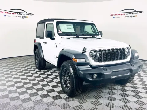 White 2026 Jeep Wrangler Sport for sale in Saint Marys, OH