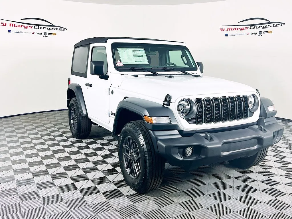 White 2026 Jeep Wrangler Sport for sale in Saint Marys, OH