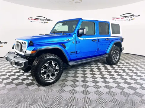 More photos of 2026 Jeep Wrangler Sahara at St. Marys CDJR, OH