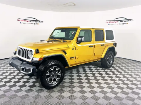 More photos of 2026 Jeep Wrangler Sahara at St. Marys CDJR, OH