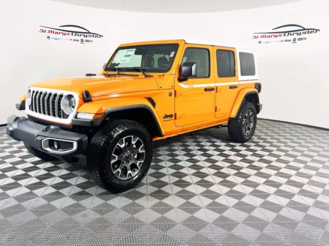 More photos of 2026 Jeep Wrangler Sahara at St. Marys CDJR, OH