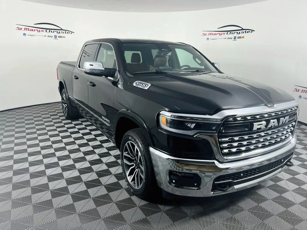 Black 2025 Ram 1500 Limited for sale in Saint Marys, OH