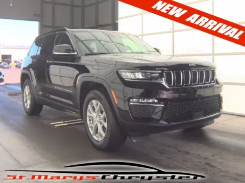 Black 2023 Jeep Grand Cherokee Limited for sale in Saint Marys, OH