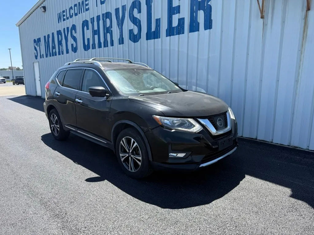 Black 2017 Nissan Rogue SL for sale in Saint Marys, OH